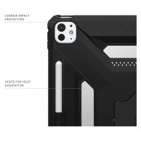 UAG Scout Plus Backcover met stand Apple iPad Pro 13 (2025) M5 / (2024) M4 - Black