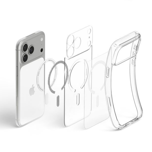 Spigen Ultra Hybrid Backcover MagSafe Apple iPhone 18 Pro Max / 17 Pro Max - Clear / White