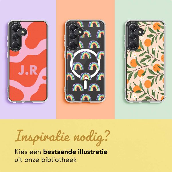 Ontwerp je eigen MagSafe Clear Case  Samsung Galaxy S24 - Transparant