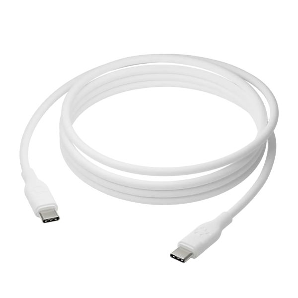 dbramante1928 re-charge - Oplaadkabel - USB-C naar USB-C - 100 Watt - 2,5 meter - Wit