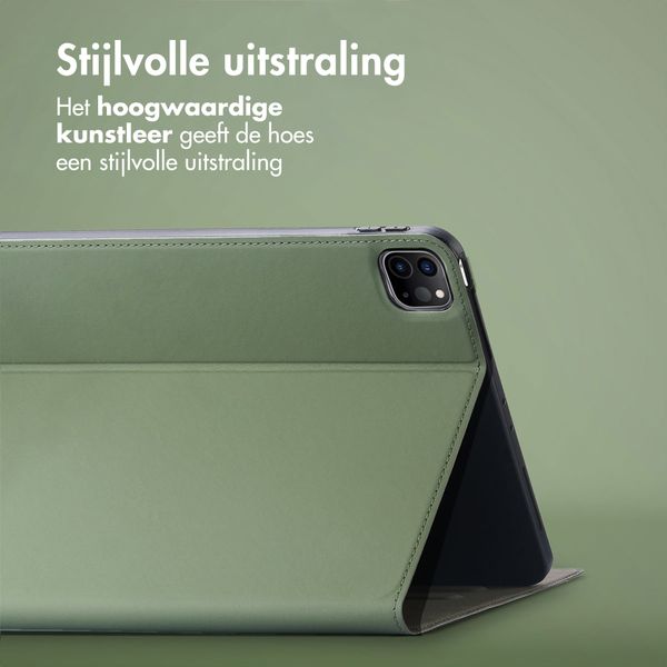 Accezz Classic Tablet Case Apple iPad Pro 11 (2022 / 2021 / 2020 / 2018) - Groen