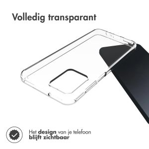 Accezz Clear Backcover Motorola Moto G53 - Transparant