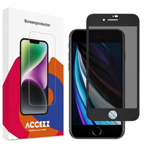 Accezz Gehard Glas Privacy Screenprotector Apple iPhone SE (2022 / 2020)