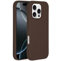 Accezz Liquid Silicone Backcover met MagSafe iPhone 16 Pro Max - New Tea Brown