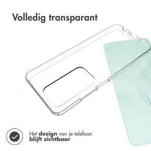 Accezz Clear Backcover Oppo A80 5G - Transparant