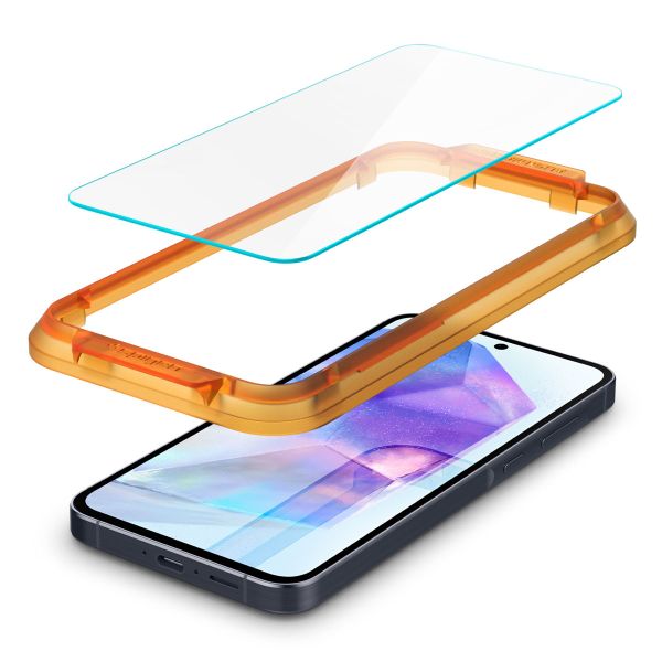 Spigen GLAStR EZ Fit Screenprotector + Applicator Samsung Galaxy A35