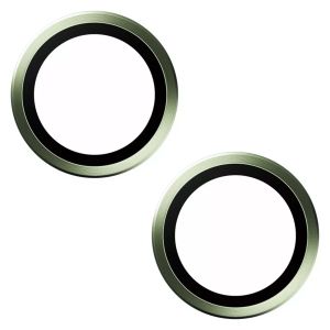 PanzerGlass Camera Protector Hoop Optic Rings iPhone 15 / 15 Plus - Green