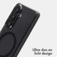 Accezz Lite Backcover met MagSafe | Fluted | Samsung Galaxy S26 - Smokey Clear