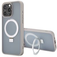 Accezz Ring Stand Backcover met MagSafe iPhone 15 Pro Max - Grey