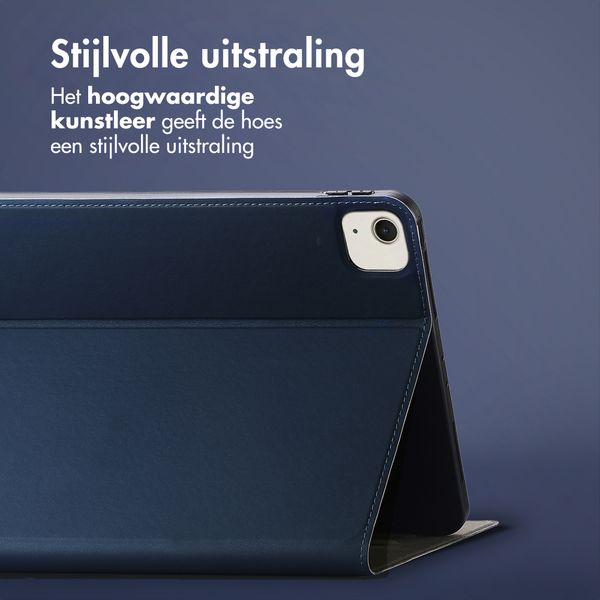 Accezz Classic Tablet Case Apple iPad Air 13 inch (2026) M4 / (2025) M3 / (2024) M2 - Donkerblauw