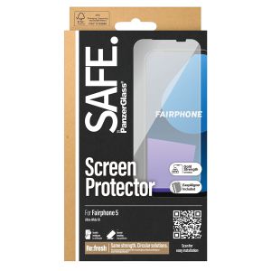 SAFE by PanzerGlass Ultra-Wide Fit Screenprotector Fairphone 5