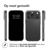 Accezz Clear Backcover Apple iPhone 18 Pro Max / 17 Pro Max - Transparant
