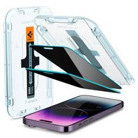 Spigen GLAStR Privacy EZ Fit Screenprotector + Applicator Apple iPhone 14 Pro Max