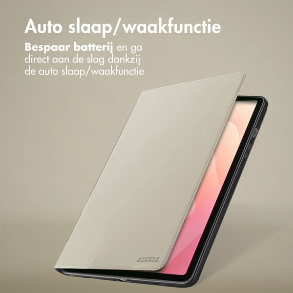 Accezz Classic Tablet Case Samsung Galaxy Tab S11 Ultra - Greige