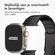 Accezz Mat Titanium bandje Apple Watch Series 1 t/m 10 / SE / Ultra (2) (44/45/46/49 mm) - Zwart