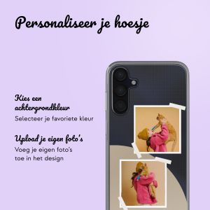 Gepersonaliseerd hoesje met filmrol N°2 Samsung Galaxy A15 - Transparant