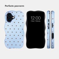 Selencia Vivid Wavy Backcover met MagSafe Apple iPhone 16 - Happy Dots Digital Sky