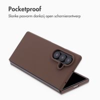 Accezz Liquid Silicone Backcover met MagSafe Samsung Galaxy Z Fold 8 Ultra - New Tea Brown
