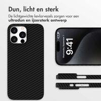 Accezz MagSafe Kevlar Backcover Apple iPhone 15 Pro Max - Black