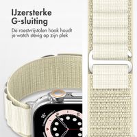 Accezz Nylon Alpine bandje Apple Watch | 38/40/41/42 mm - Sterrenlicht
