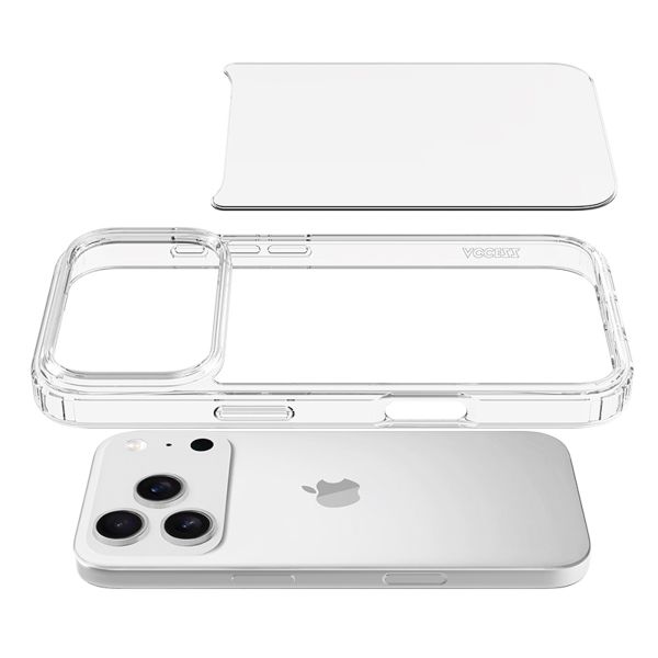 Accezz Xtreme Impact Backcover Apple iPhone 17 Pro - Transparant