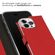 Selencia Echt Lederen Bookcase iPhone 14 Pro Max - Rood