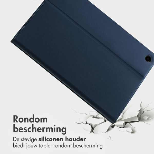 Accezz Classic Tablet Case Samsung Galaxy Tab A9 Plus - Donkerblauw