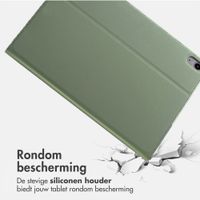 Accezz Classic Tablet Case Apple iPad 11 (2025) 11 inch A16 / iPad 10 (2022) 10.9 inch - Groen