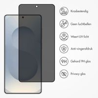 Accezz Gehard Glas Privacy Screenprotector Samsung Galaxy S25 Edge