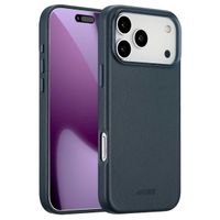 Accezz MagSafe Leather Backcover Apple iPhone 17 Pro Max - Nightfall Blue