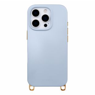 Selencia Rivièra MagSafe Backcover met afneembare haakjes Apple iPhone 16 Pro - Powder Blue