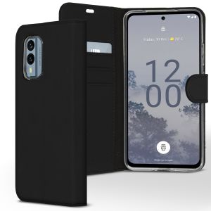 Accezz Wallet Softcase Bookcase Nokia X30 - Zwart