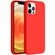 Accezz Liquid Silicone Backcover iPhone 12 (Pro) - Rood