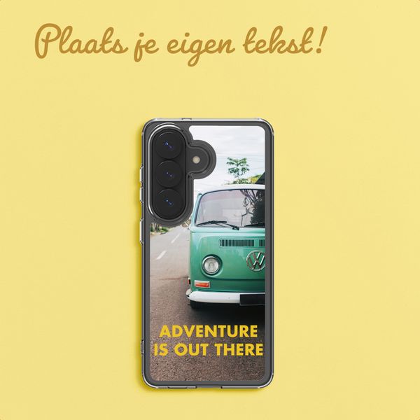 Ontwerp je eigen Clear Case Samsung Galaxy S26 - Transparant