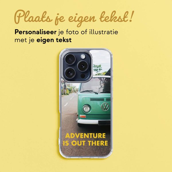 Ontwerp je eigen MagSafe Clear Case Apple iPhone 16 Pro - Transparant