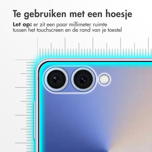 Accezz Gehard Glas Screenprotector Samsung Galaxy Z Flip 7