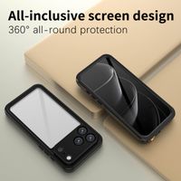 Redpepper Dot Plus Waterproof Backcover Apple iPhone 17 Pro Max - Zwart