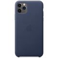 Apple Leather Backcover iPhone 11 Pro Max - Midnight Blue