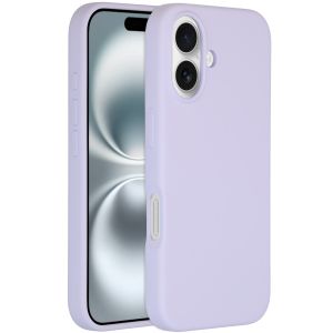 Accezz Liquid Silicone Backcover met MagSafe iPhone 16 - Paars