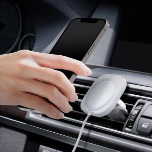 Spigen Car Mount MagFit Car Holder MagSafe - Wit