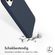 Accezz Liquid Silicone Backcover met MagSafe iPhone 14 Plus - Donkerblauw