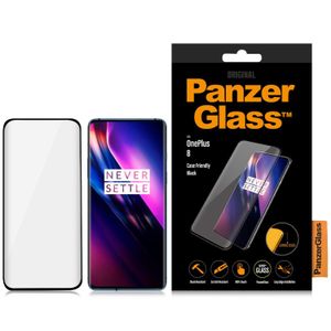 PanzerGlass Case Friendly Screenprotector OnePlus 8 - Zwart