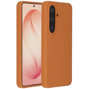 Accezz Liquid Silicone Backcover met MagSafe Samsung Galaxy S26 Plus - Oranje