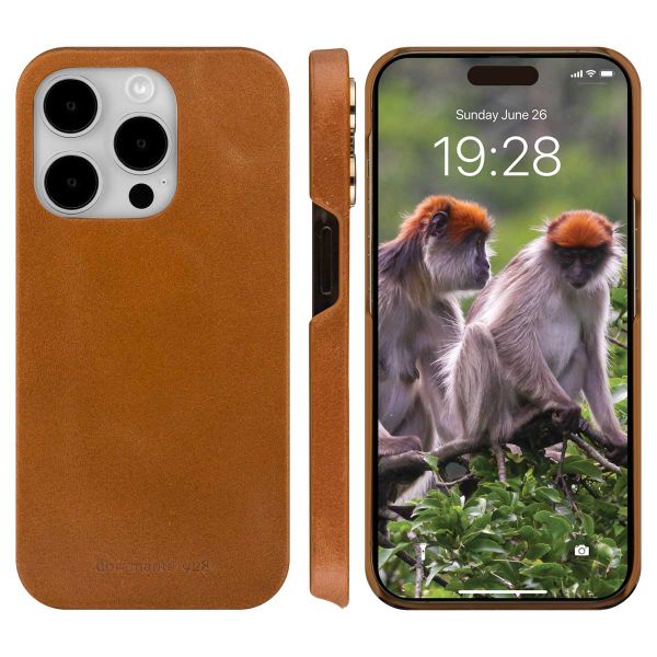 dbramante1928 Lynge Bookcase Apple iPhone 15 Pro - Tan
