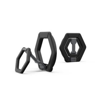 UAG Magnetic Ring Stand - Black / Silver