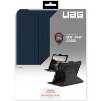 UAG Metropolis Bookcase iPad 10 (2022) 10.9 inch - Blauw