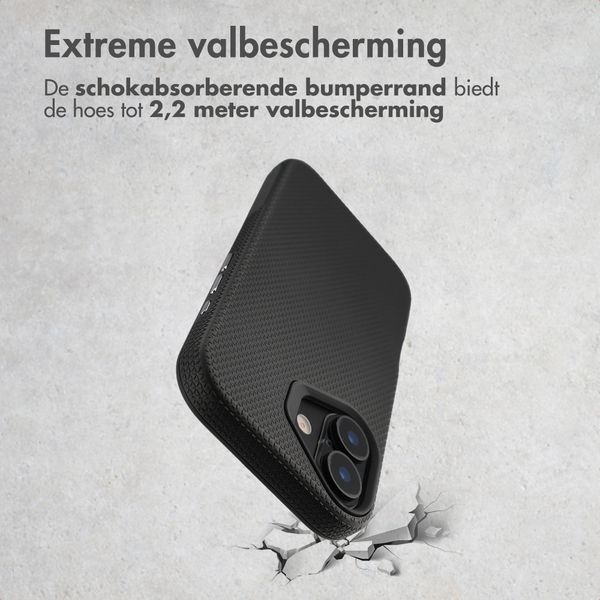 Accezz Tough Backcover met MagSafe Apple iPhone 16 - Zwart