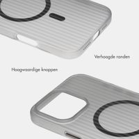 Accezz Lite Backcover met MagSafe | Fluted | Apple iPhone 16 Pro Max - Smokey Matte