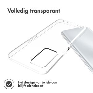 Accezz Clear Backcover Oppo A16(s) / A54s - Transparant