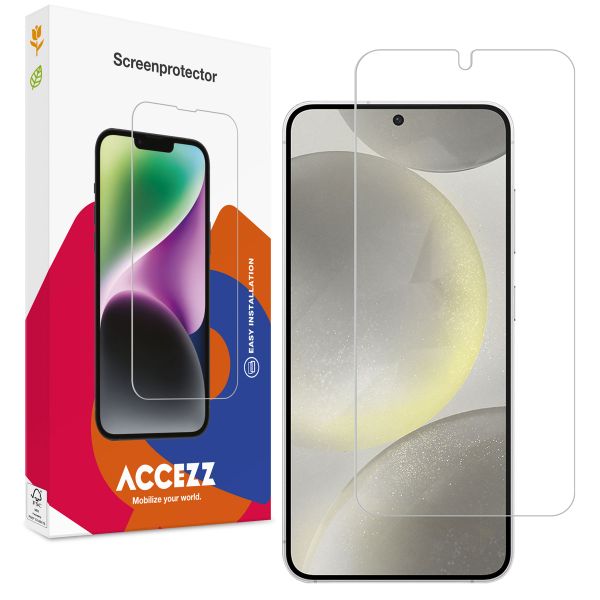 Accezz Gehard Glas Screenprotector Samsung Galaxy S24 / S25 - Transparant